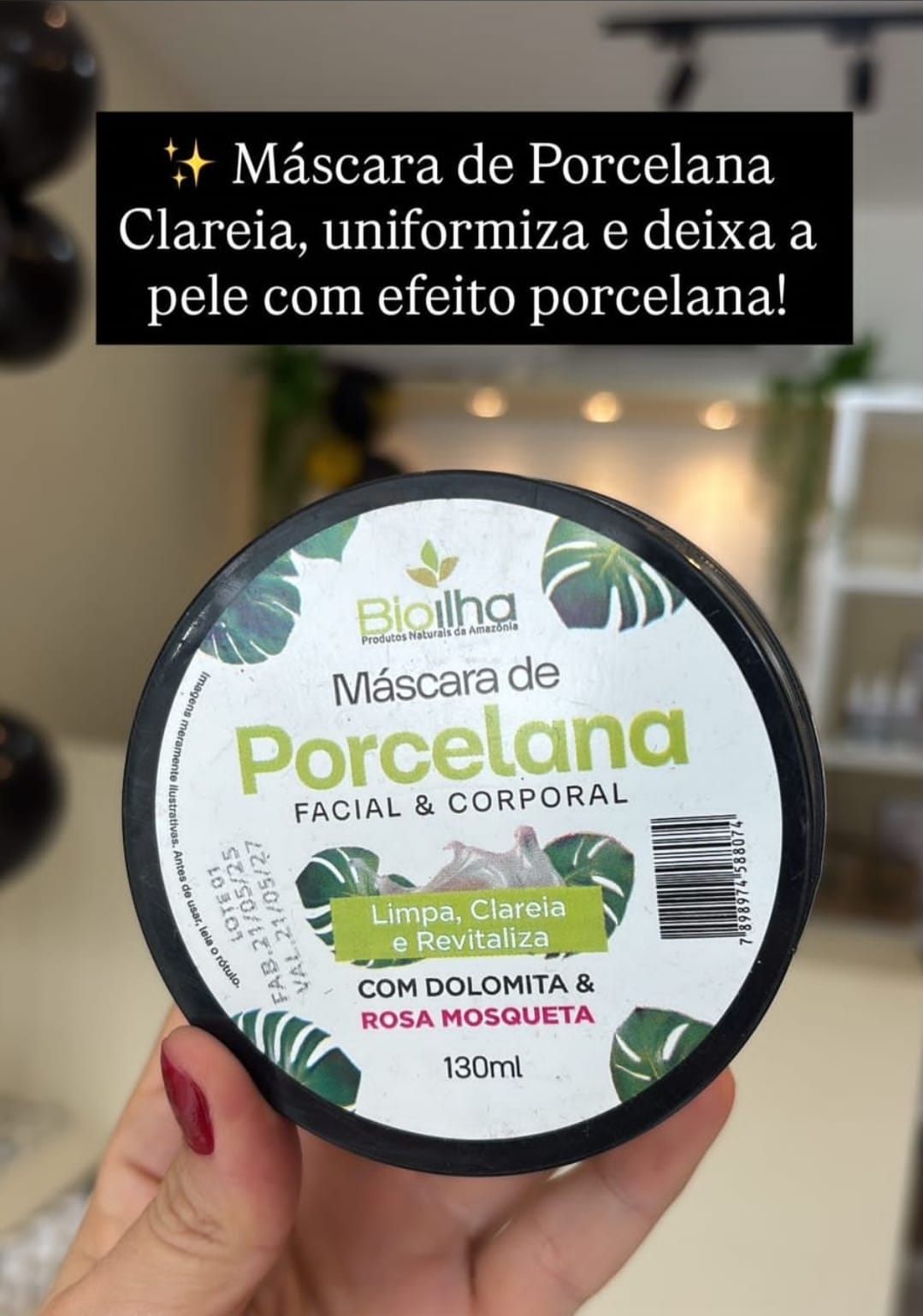 Máscara de Porcelana