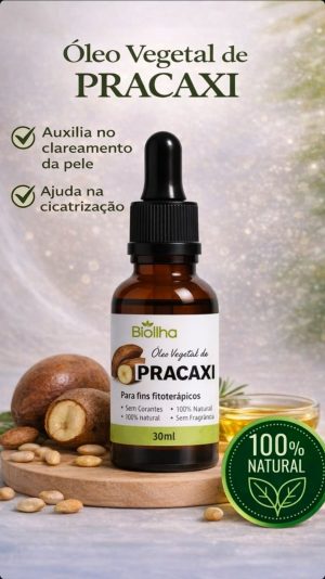 Óleos Vegetais de Andiroba - Castanha do Pará Alecrim -  Pracaxi -
