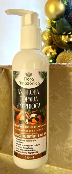 Hidratante Facial e Corporal andiroba copaíba e pripioca