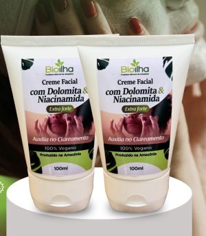 Creme Facial com Dolomita e Niacinamida