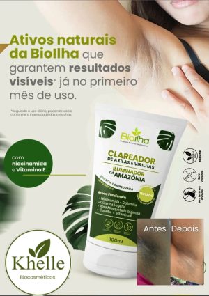 Clareador de Axilas e Virilha