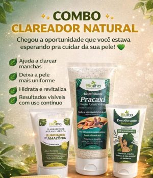 COMBO CLAREADOR NATURAL