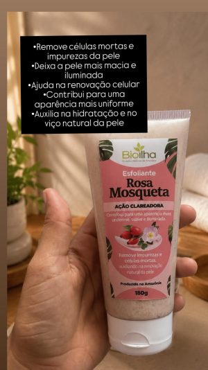 Esfoliante Rosa Mosqueta Ação Clareadora